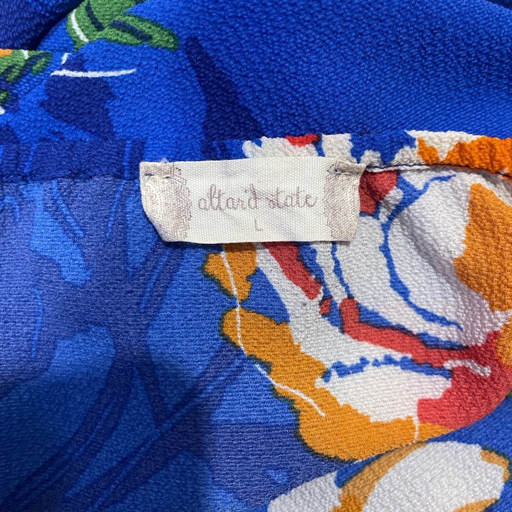 Altar'd State Blue Floral Maxi Dress - Picture 2 of 3